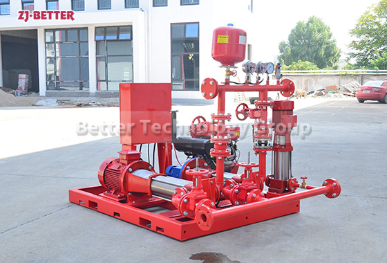 EDJ CDL type Fire Pumps Superior Fire Control Technology