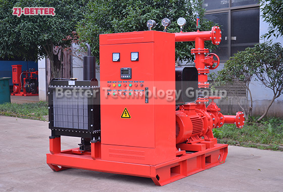 EDJ Fire Pump Units Unrivaled Fire Safety