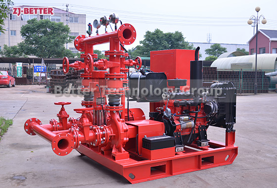 EDJ Fire Pump Units Unrivaled Fire Safety