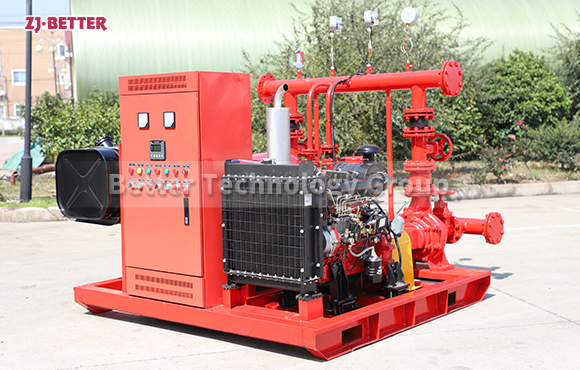 Uninterrupted Fire Defense with 30-900GPM EDJ Fire Pumps