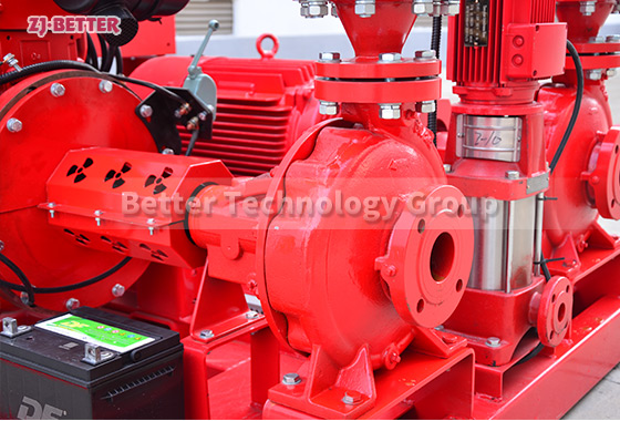 EDJ Fire Pump Sets Rapid Response Firefighting