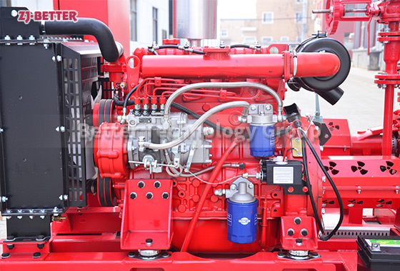 EDJ Fire Pump Sets Rapid Response Firefighting