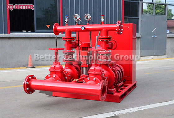 High-Performance EEJ Fire Pump Systems for Safety