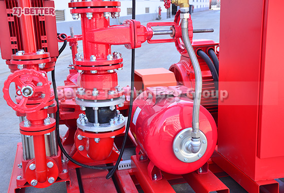 EJ Fire Pump Units Engineered for Firefighters