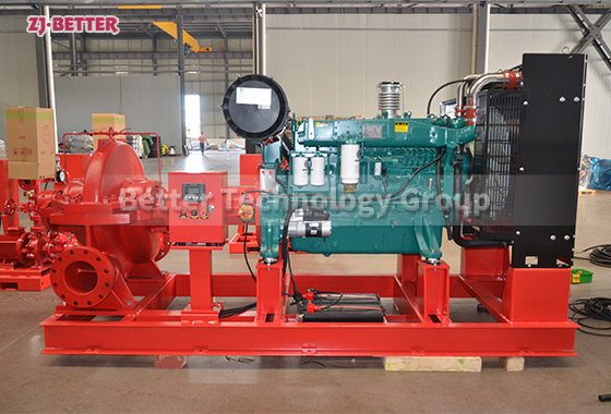 XBC-OTS Diesel Split Case Fire Pump: Reliable Fire Suppression