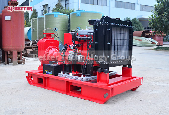 Critical Fire Protection: XBC-ZWC Diesel Fire Pump Units