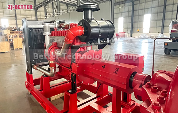 Versatile 300kw Diesel Engine Split Case Fire Pump