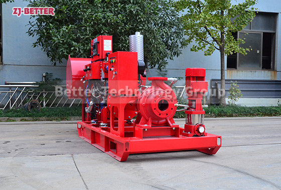 UL DJ Fire Pump Set with End Suction fire pump