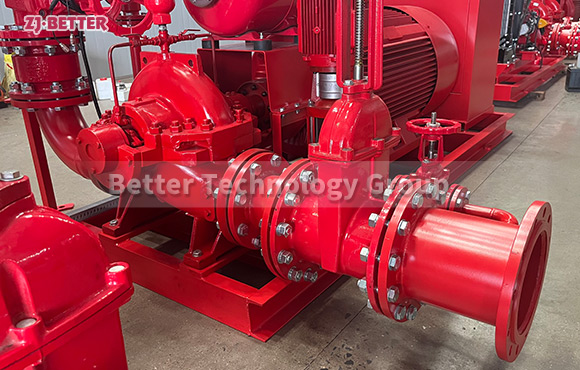 EDJ 1000GPM 12bar Fire Fighting Pump System