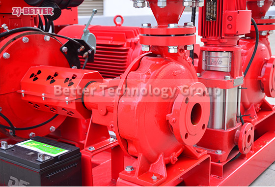 Optimal Safety Upgrade: EDJ Pump Set with End Suction fire pumps