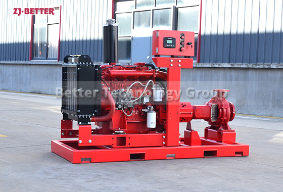 Engineered for Fire Safety: 60kw Diesel End Suction Fire Pumps