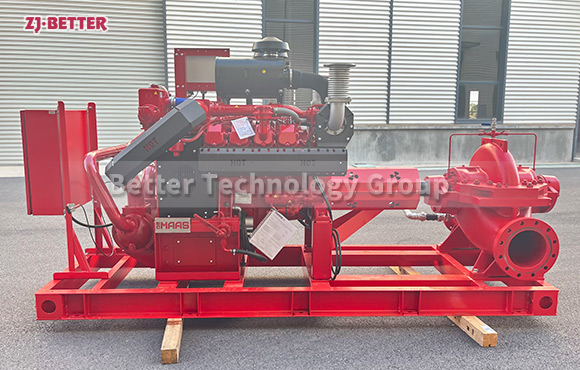 2000GPM 10Bar Emergency Diesel Split Case Fire Pump