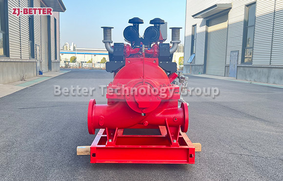 2000GPM 10Bar Emergency Diesel Split Case Fire Pump