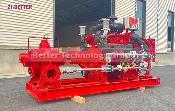 Proven Performance: 2000GPM 100M Diesel Split Case Fire Pumps