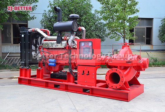 100LPS 100M Diesel-Driven Fire fighting pumps