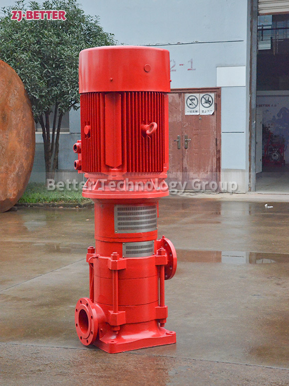 Efficient Fire Suppression with Vertical Multistage Pumps