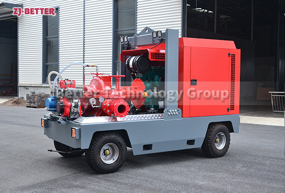 High-Performance Firefighting Mobile Pumps