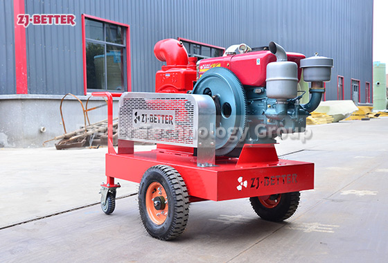 The Versatile Single-Cylinder Diesel Engine Self-Priming Fire Pump