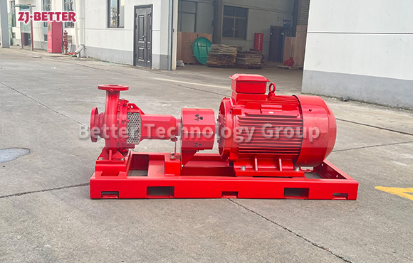 Emergency-Ready:500GPM 9Bar End Suction Fire Pump