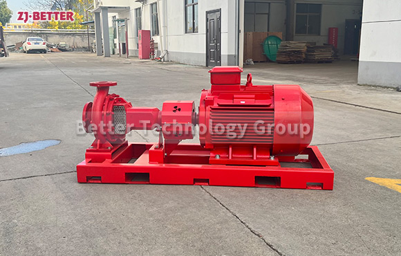 500GPM 9Bar ISO End Suction Fire Pumps