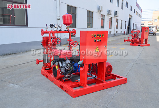 EDJ Fire Pump Set CDL type