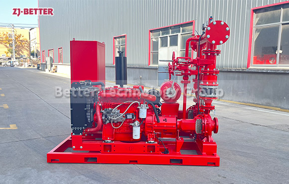 Upgrade Security:602 GPM 7.6bar EDJ Fire Pump Set