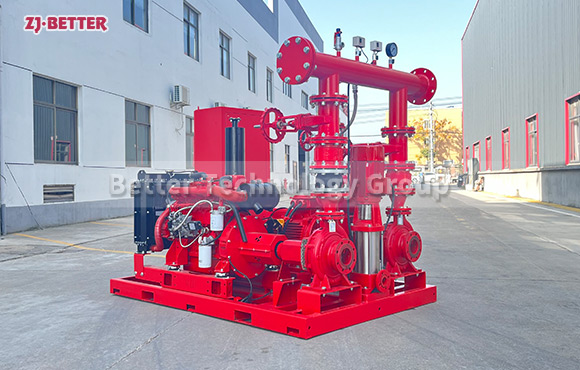Can fire pumps be used in residential buildings?