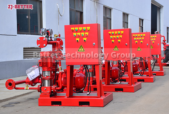 Efficient Fire Control EDJ Pump Set