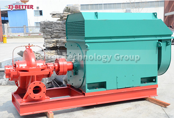 Reliable Firefighting with High-Pressure Electric Motor