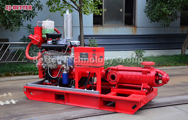 Safeguarding Lives with Diesel multistage Fire Pump