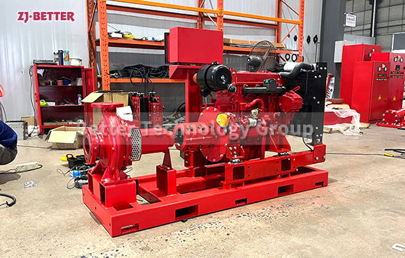 Efficient Diesel Engine ISO End Suction Fire Pumps