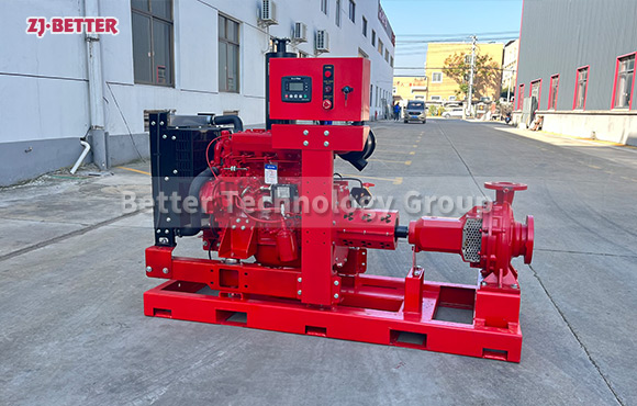 Elevating Safety:45 kw Diesel End Suction Fire Pump