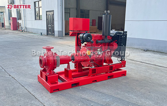 45kw Emergency Diesel End Suction Fire Pumps