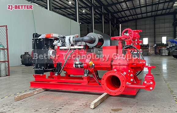 Diesel Engine Split Case Fire Pumps: Reliable Fire Protection