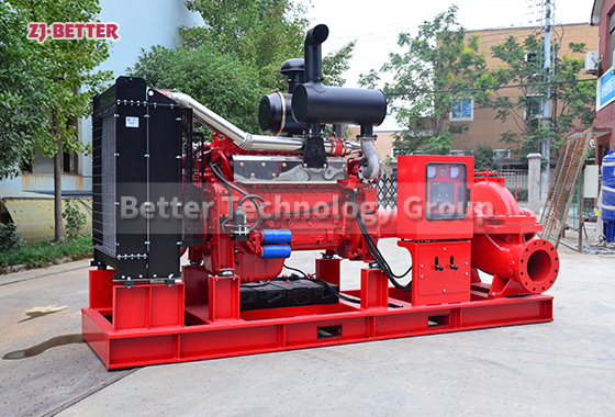 100LPS Diesel Split Case Fire Pumps