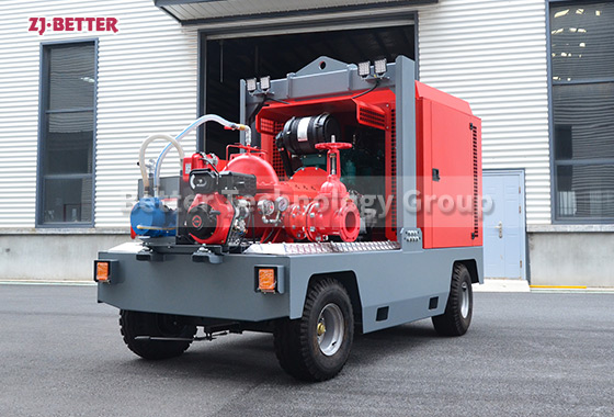 Mobile Pump Trucks for Firefighting Use