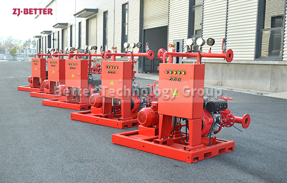 50GPM ED Fire Fighting Pump set small flow