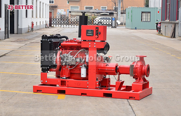 Superior Performance with 500GPM 100PSI Diesel End Suction Fire Pump