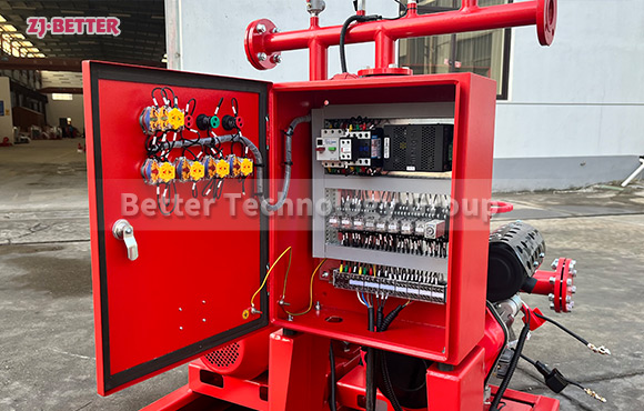 Compact Efficiency:50GPM 7Bar ED Fire Pump Sets