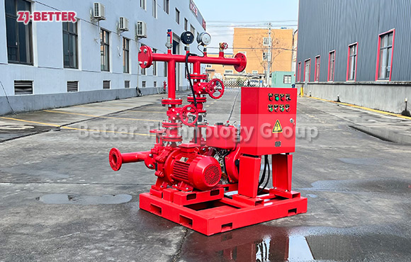 Compact Efficiency:50GPM 7Bar ED Fire Pump Sets