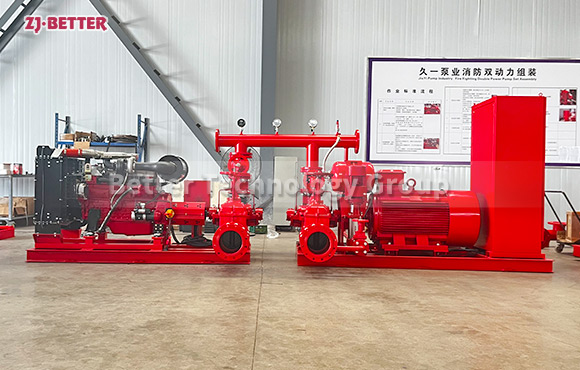 What role do fire pump test headers play, and how are they used in routine testing?