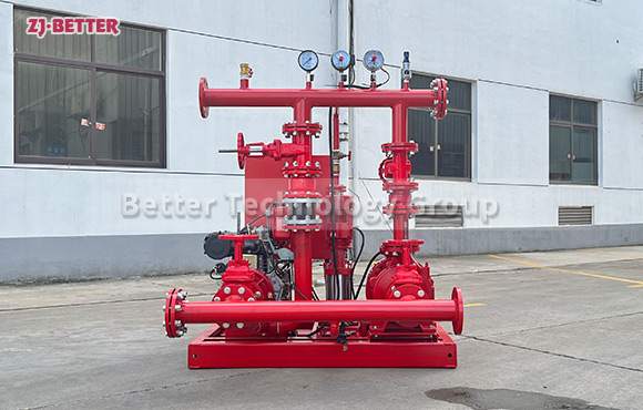 What is the typical lifespan of a fire pump?