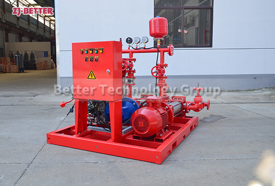 EDJ CDL Type Fire Pumps set: Ensuring Rapid Emergency Response