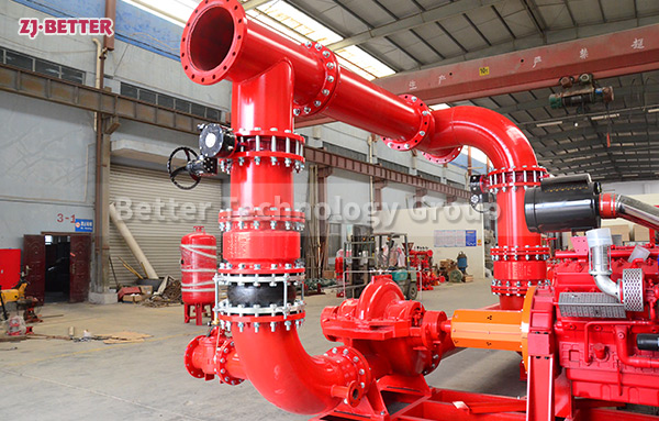 2000kw 10kv EDJ Fire Pumps Systems with High voltage motors