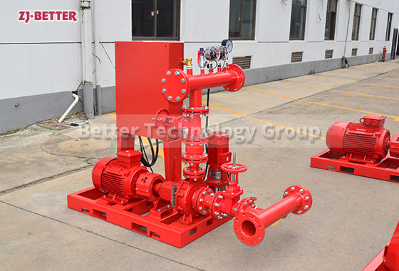 Emergency-Ready: Experience the Excellence of EJ Fire Pump Sets