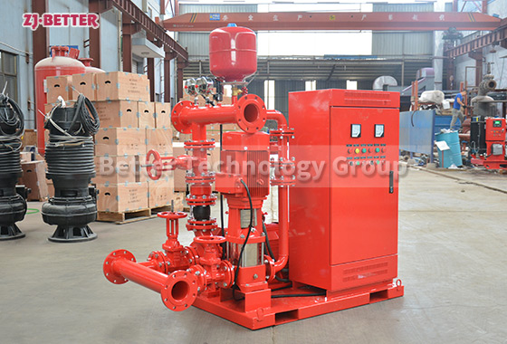 High-Performance EJ Fire Pump Set