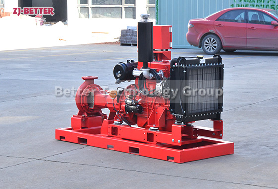 60kw Diesel End Suction Fire Pumps for Robust Safety