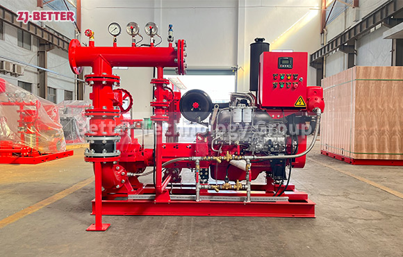 750GPM 10Bar Diesel Split Case Fire Pumps