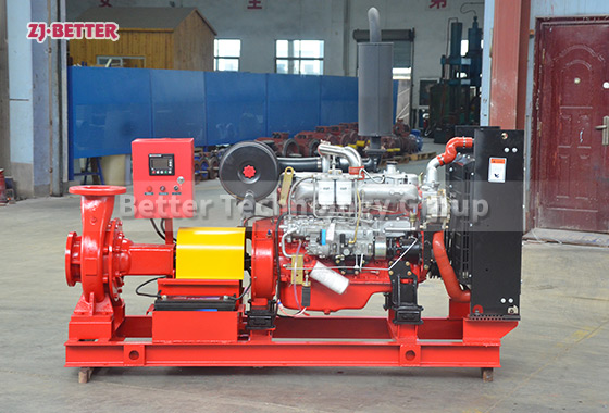 Diesel End Suction Fire Pumps for Industrial Security