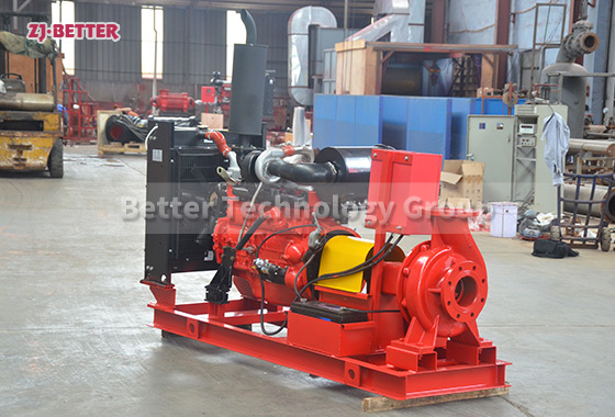 Diesel End Suction Fire Pumps for Industrial Security